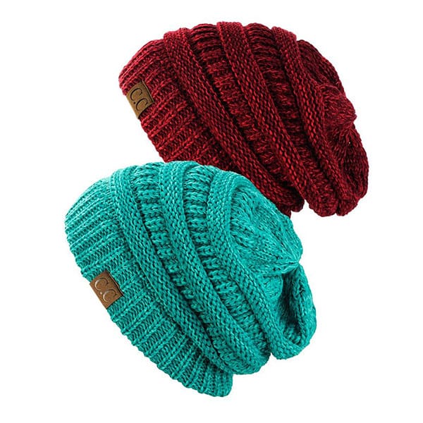 Cable Knit Slouchy Beanie Skully HAT20A